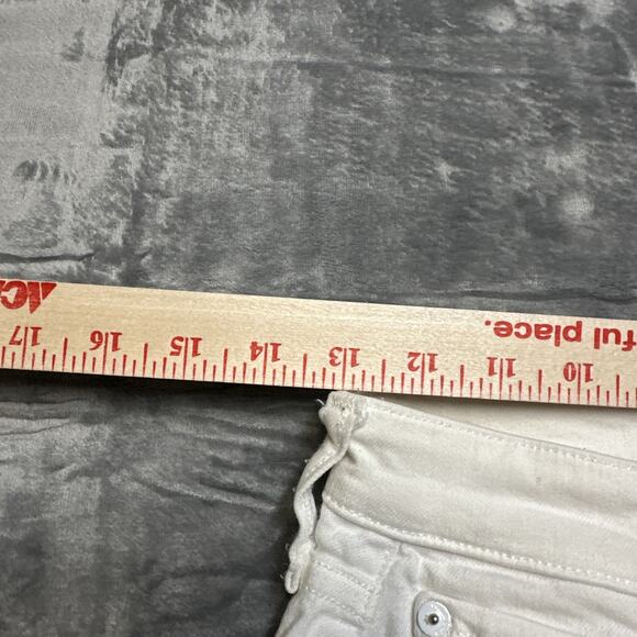 Rag & Bone Nina High Rise Ankle Flare Jeans Women's Size 26 White - Picture 3 of 9